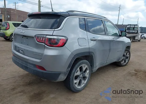2018 Jeep Compass Limited 4X4 из США, поврежденный, VIN 3C4NJDCB9JT267021